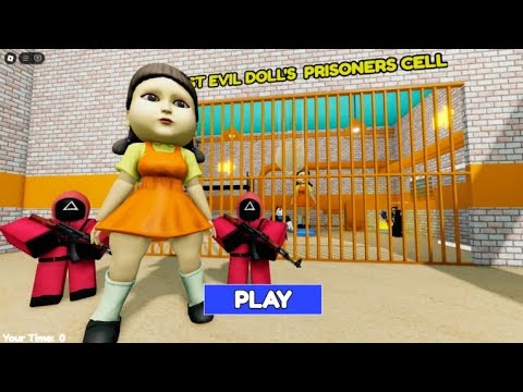 SQUID GAME 2 DOLL'S PRISON RUN! (Obby)#roblox #scarryobby