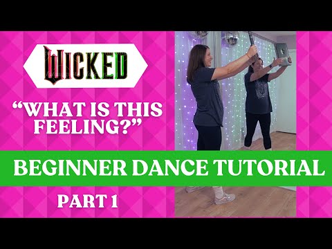 💚🩷 "What Is This Feeling?" WICKED Dance 💚🩷 (BEGINNER DANCE TUTORIAL) 💚🩷 Step-by-Step Choreography!