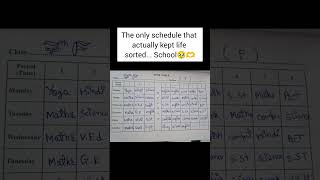 Funny how the timetable we once hated is the one we miss the most🥹🫶✨