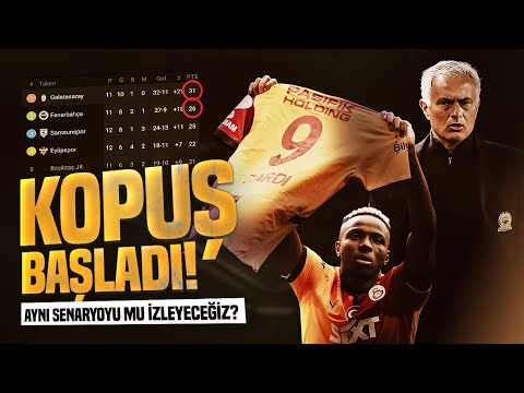 Süper Lig'de Kopuş Başladı mı? Galatasaray - Fenerbahçe - Beşiktaş