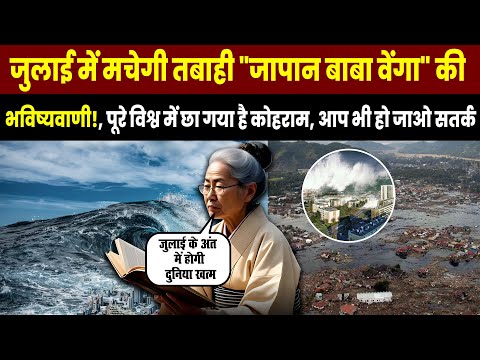 Japanese Baba Vanga का डरावना Prediction: July 2025 में आने वाली है प्रलय? , भविष्यवाणी से मचा खौफ