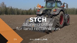 Video - STCH - FAE STCH 250 - The high-performance stone crusher doing land reclamation in Canada