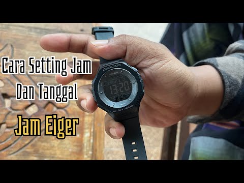 Tutorial Setting Jam dan Tanggal Pada Jam Eiger