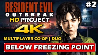 RESIDENT EVIL OUTBREAK HD Project - Below Freezing Point Walkthrough ONLINE CO-OP (4K 60FPS)