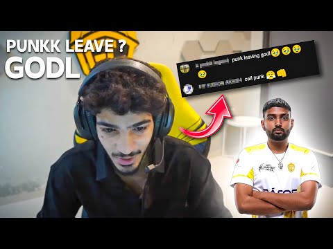 PUNKK LEAVE GODL ?😨 GODL ZGOD REPLY ALL RUMOURS 💬
