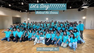 Love Harmony’s, Inc.『Let's Sing!!!!!!!+』MV Behind the Scenes