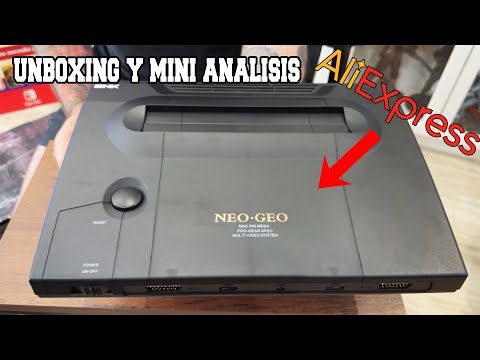 COMPRÉ una NEO GEO MVS en ALIEXPRESS y ESTO ES LO QUE ME LLEGÓ ...