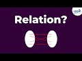 Relations and Cartesian Products