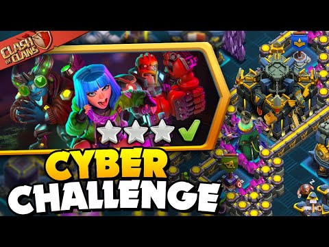 Easily 3 Star Cyber Showdown Challenge (Clash of Clans)