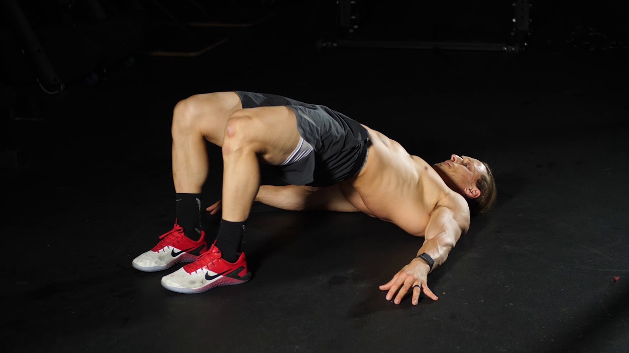 Glute Bridge Halteposition
