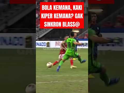 saat kiper singapura di buat frustasi timnas indonesia! #timnasindonesia #kipersingapura