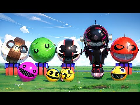 MS PACMAN VS CARTOON CAT (ROBOT PACMAN VS MONSTER PACMAN ) 65