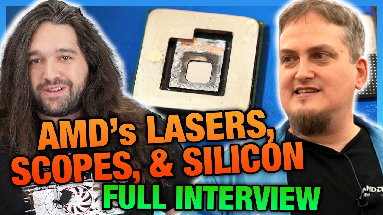AMD's CPU Analysis Lab Full Interview Lasers, Scopes, & Silicon