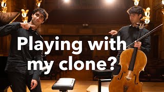 A Chopin polonaise, but I play with my clone 👦🏻 👦🏻