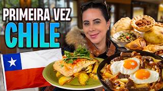 Experimentando Comidas do Chile. Surpreendeu Muito!