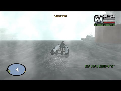 Amphibious Assault with zero M4 Skill - Woozie mission 4 - GTA San Andreas