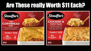 Stouffer’s $11 Chili Cornbread and Chicken Biscuit Bakes - WHAT ARE WE EATING??