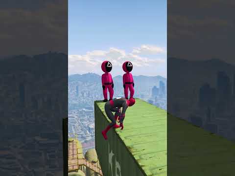 GTA 5 Epic Ragdolls | Spider-Man Jumps/Fails ep 4