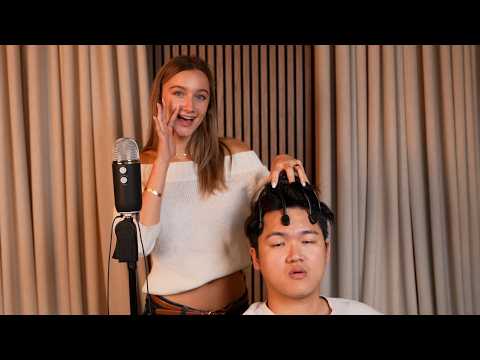Belgian girl gives me ASMR