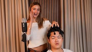 Belgian girl gives me ASMR