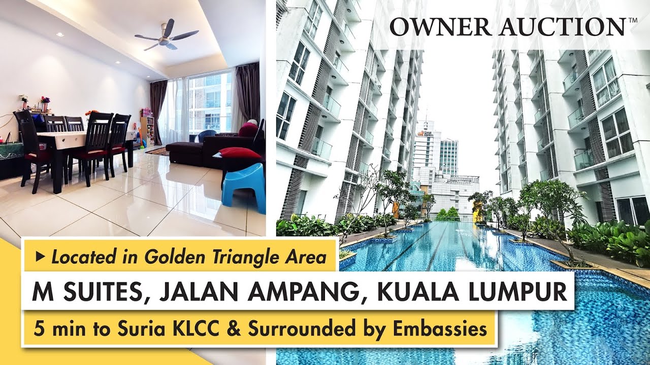 [Tenanted] M Suites at Jalan Ampang [Located in Golden Triangle Area; 5 min to Suria KLCC; Surrounded by Embassies & International]