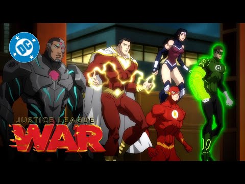 Justice League: War - Sending Darkseid Back to Apokolips | Super Scenes | DC