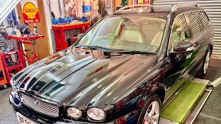 Dewalt Cordless Battery Machine Polisher Real Life Workshop Review - Jaguar X-Type