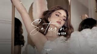 SZA - Saturn (slowed+ reverb)
