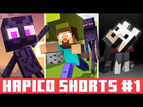 Hapico Minecraft Animated Shorts #1 | Minecraft Animation Compilation