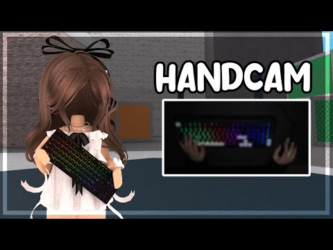 *ASMR* Playing MM2 with HANDCAM 🔥