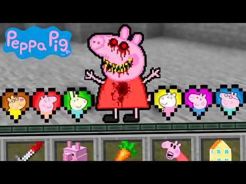 Minecraft, But there’s PEPPA PIG Hearts…