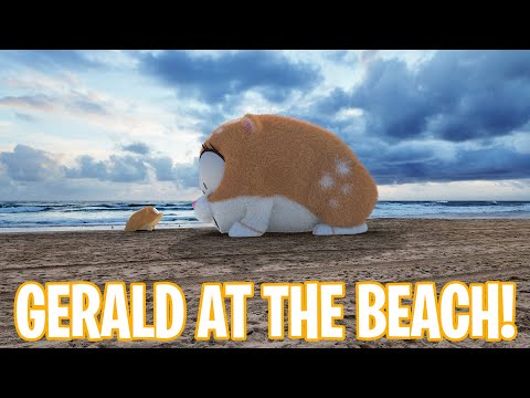 Gerald at the BEACH 375,000,000 VIEWS! 😱😳Prof. Eggtop and Gerald's Compilation #13 #animation #notai