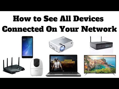 how to see all devices on a network