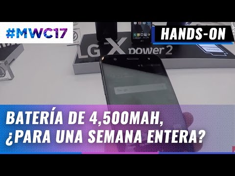 (SPANISH) LG X Power 2, primeras impresiones - #MWC17