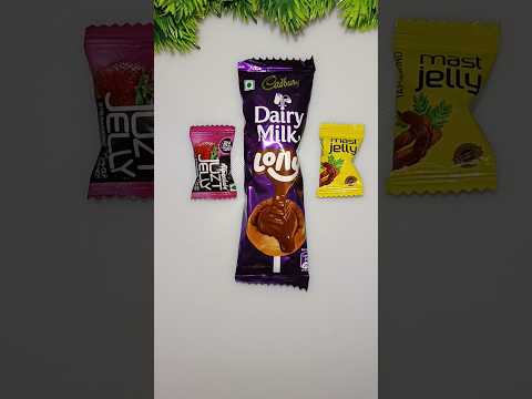 Dairy Milk Lolly + Jujt Jelly+Mast Jelly #shorts#viralvideo#popsicle