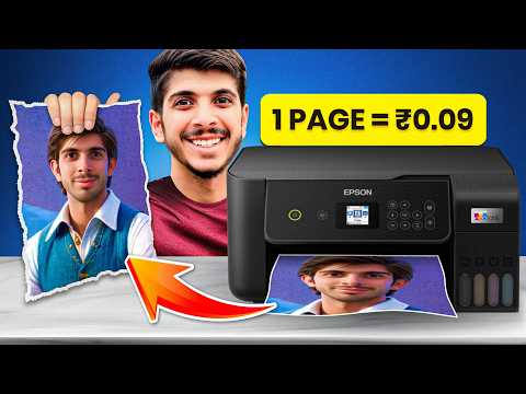 Epson EcoTank L3260 All-in-One Wi-Fi Printer Review in Hindi