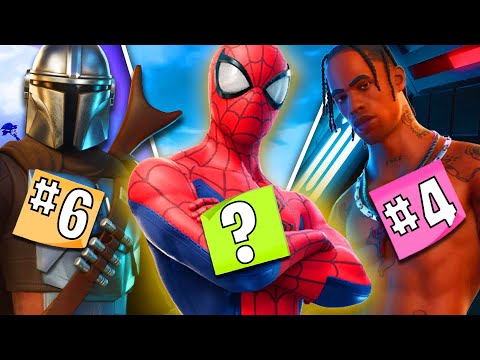 Top 10 COLLABS in FORTNITE 🔥 #fortnite