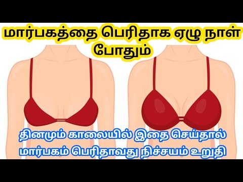 சிறிய மார்பகம் பெரிதாக தினமும் 10 நிமிடம் போதும் / How to increase breast size in tamil