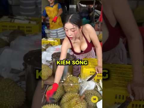 Người Thái dành cả thanh xuân chỉ để gọt trái cây