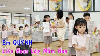 Em Quỳnh liên hoan lớp mầm non năm học 2024 - 2025 💎 AnAn ToysReview TV 💎