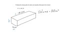 Volume and Dimensions of Boxes