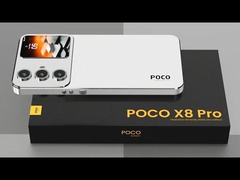 POCO X8 Pro - 5G ,100MP Camera, Snapdragon 8 Gen 2, 30X Space Zoom,12GB RAM/ POCO X8 Pro