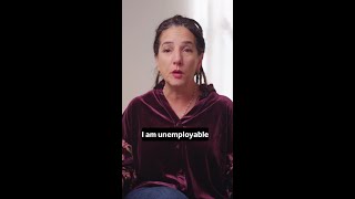 I couldn't get a job...and I was elated