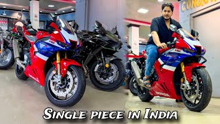 Brand new Only 1 in India CBR Fireblade RR-R sp and NINJA H2 in Kolkata | Crore o ka Bikes 🤯