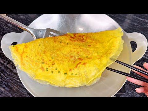 BÁNH XÈO CHAY giòn ngon không dính chảo, và cách làm Nước Mắm Chay thơm ngon