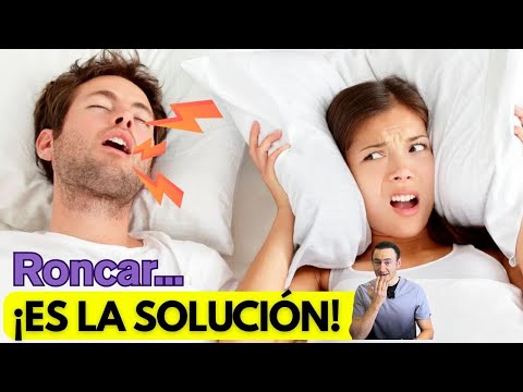¡Roncar te está salvando la vida!