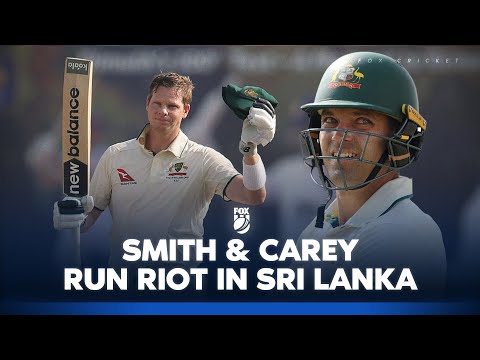 Smith & Carey provide subcontinent MASTERCLASS with dual Test centuries 💯🤝 | FSN