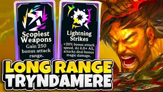 TRYNDAMERE WITH EXTRA RANGE AND ATTACK SPEED = UNSTOPPABLE