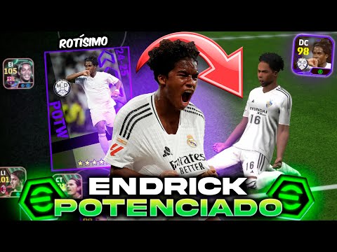 FICHAMOS a ENDRICK POTENCIADO y está ROTÍSIMO!!! 🤩⚽ | EFOOTBALL 2025 Mobile