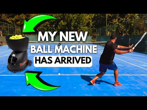 My New Ball Machine Has Arrived 🎾
